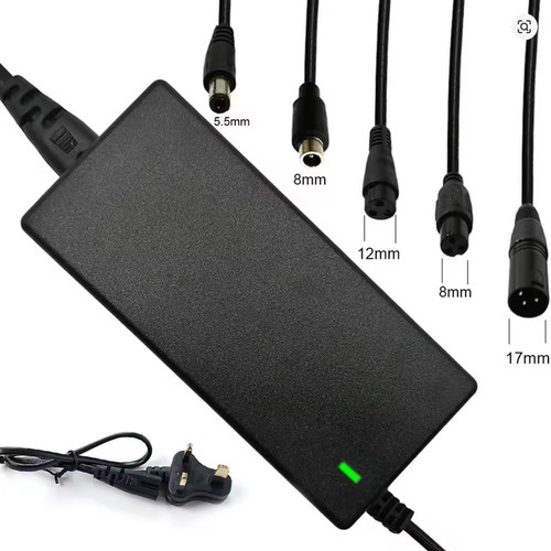 42v charger with plugs - 2a, 5