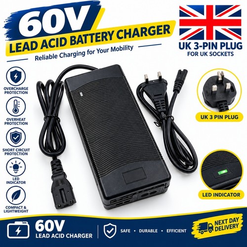 60v lead acid battery charger - acid,